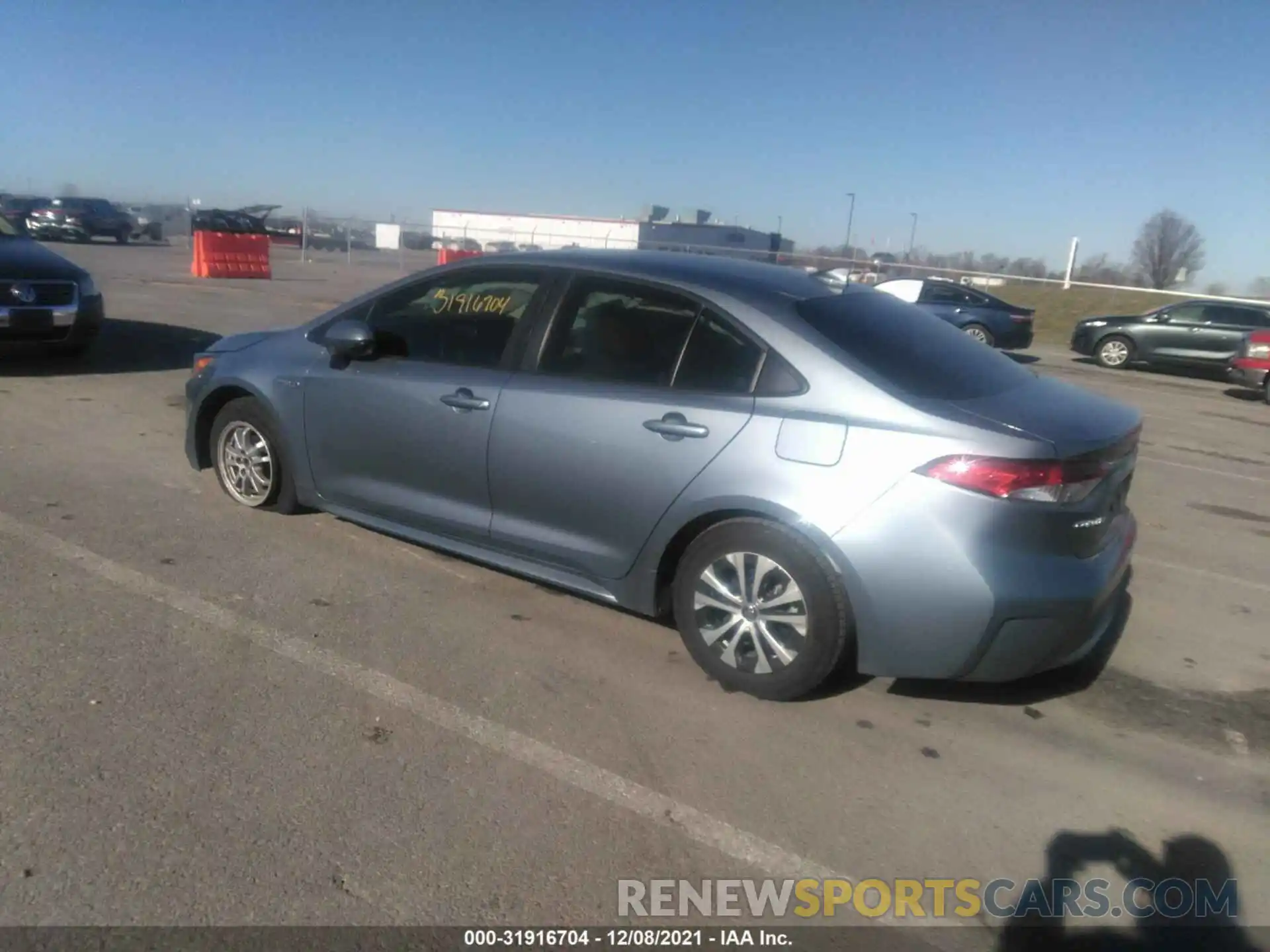 3 Photograph of a damaged car JTDEAMDE3MJ010022 TOYOTA COROLLA 2021