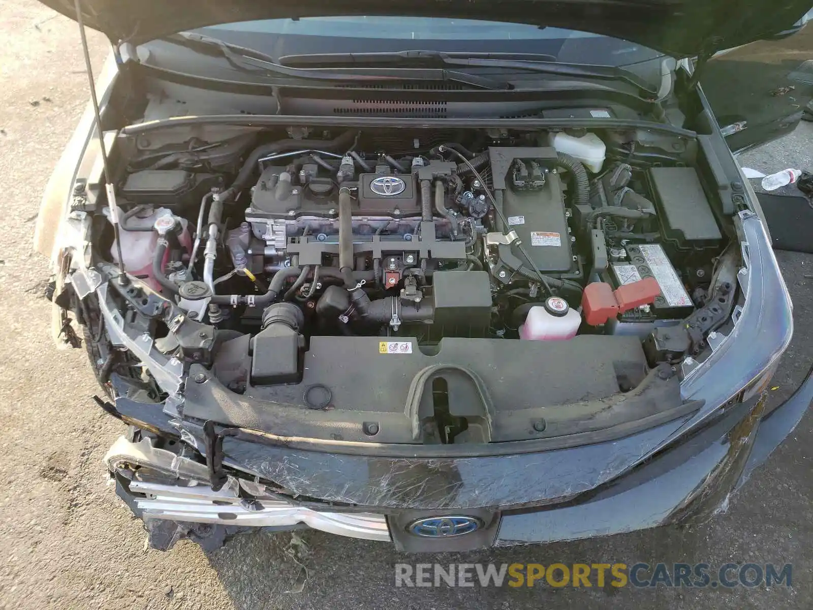 7 Photograph of a damaged car JTDEAMDE3MJ010957 TOYOTA COROLLA 2021