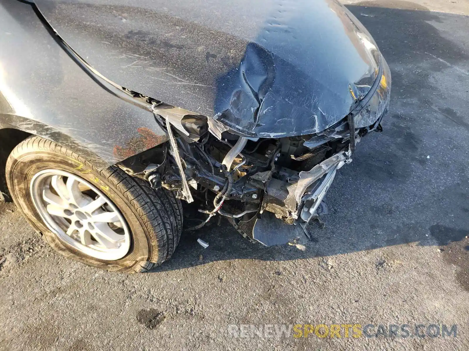 9 Photograph of a damaged car JTDEAMDE3MJ010957 TOYOTA COROLLA 2021