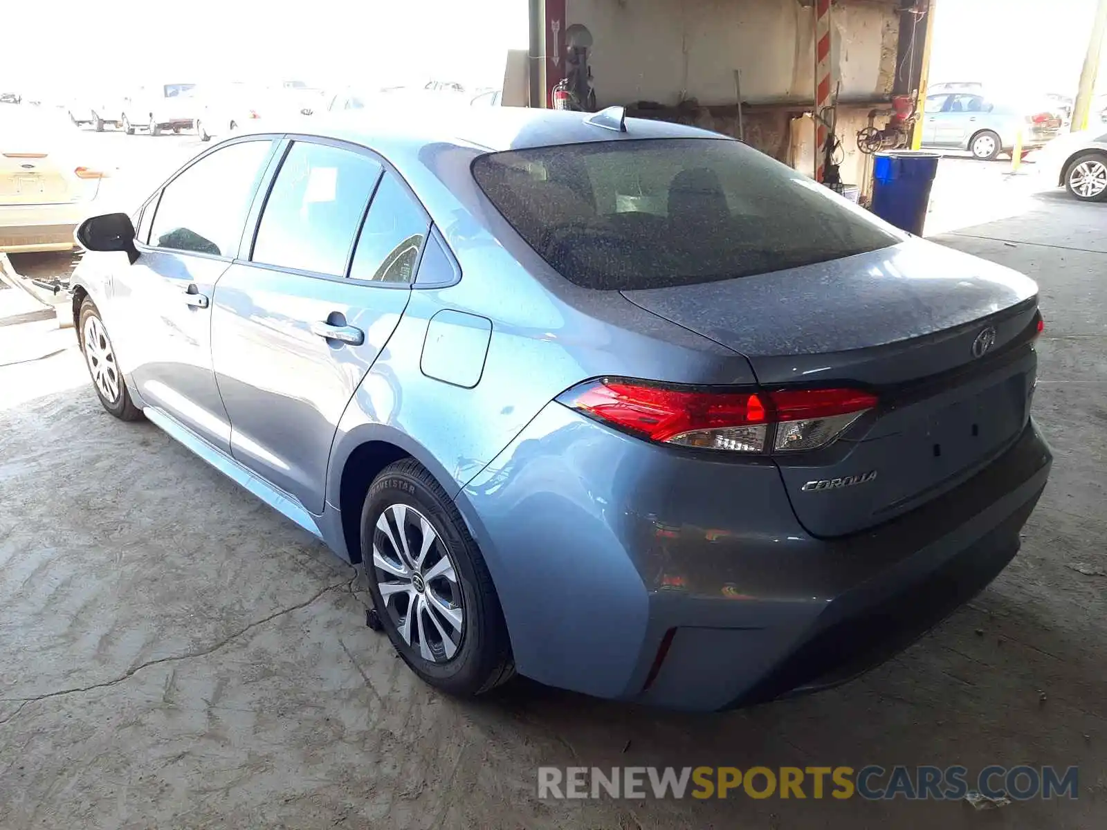 3 Photograph of a damaged car JTDEAMDE3MJ019013 TOYOTA COROLLA 2021