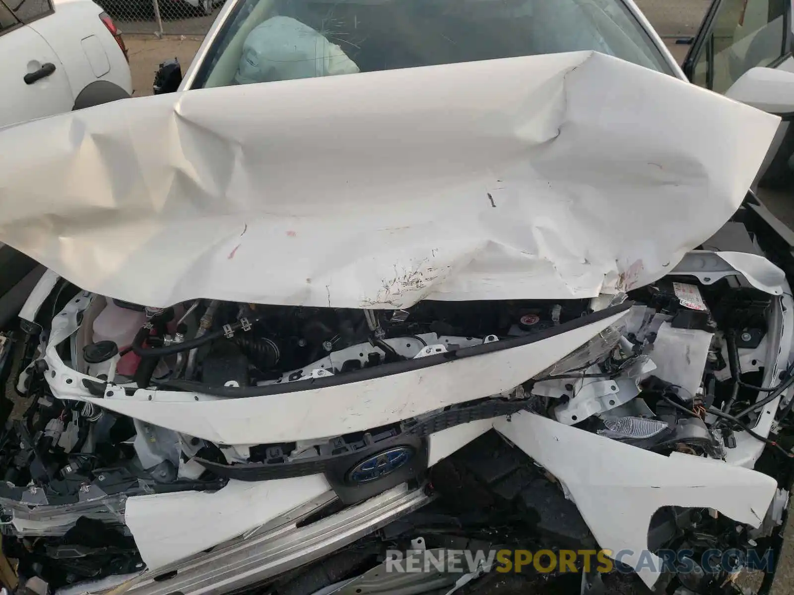 7 Photograph of a damaged car JTDEAMDE3MJ019027 TOYOTA COROLLA 2021