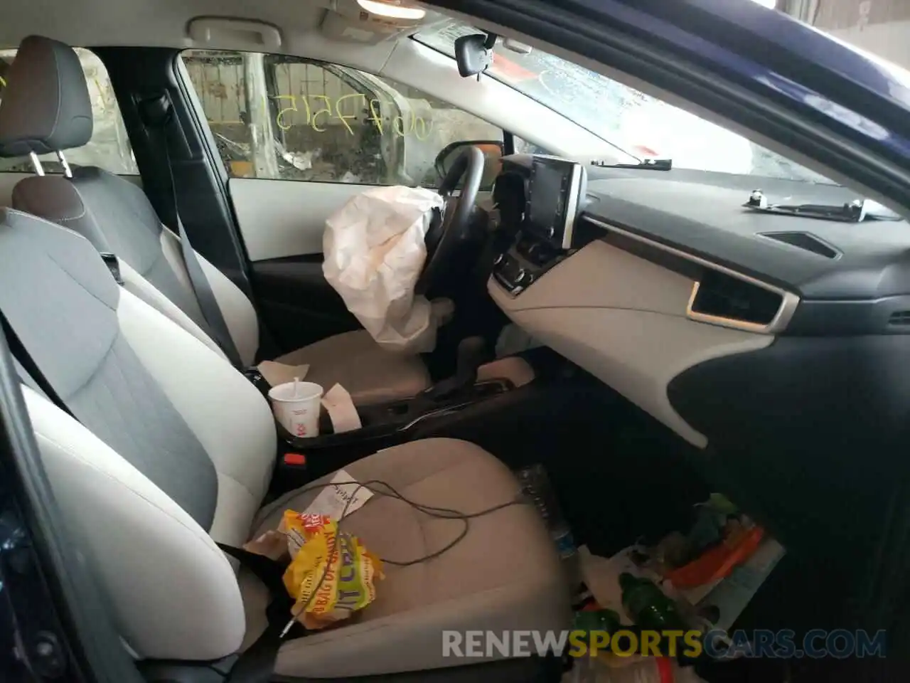 5 Photograph of a damaged car JTDEAMDE3MJ021134 TOYOTA COROLLA 2021