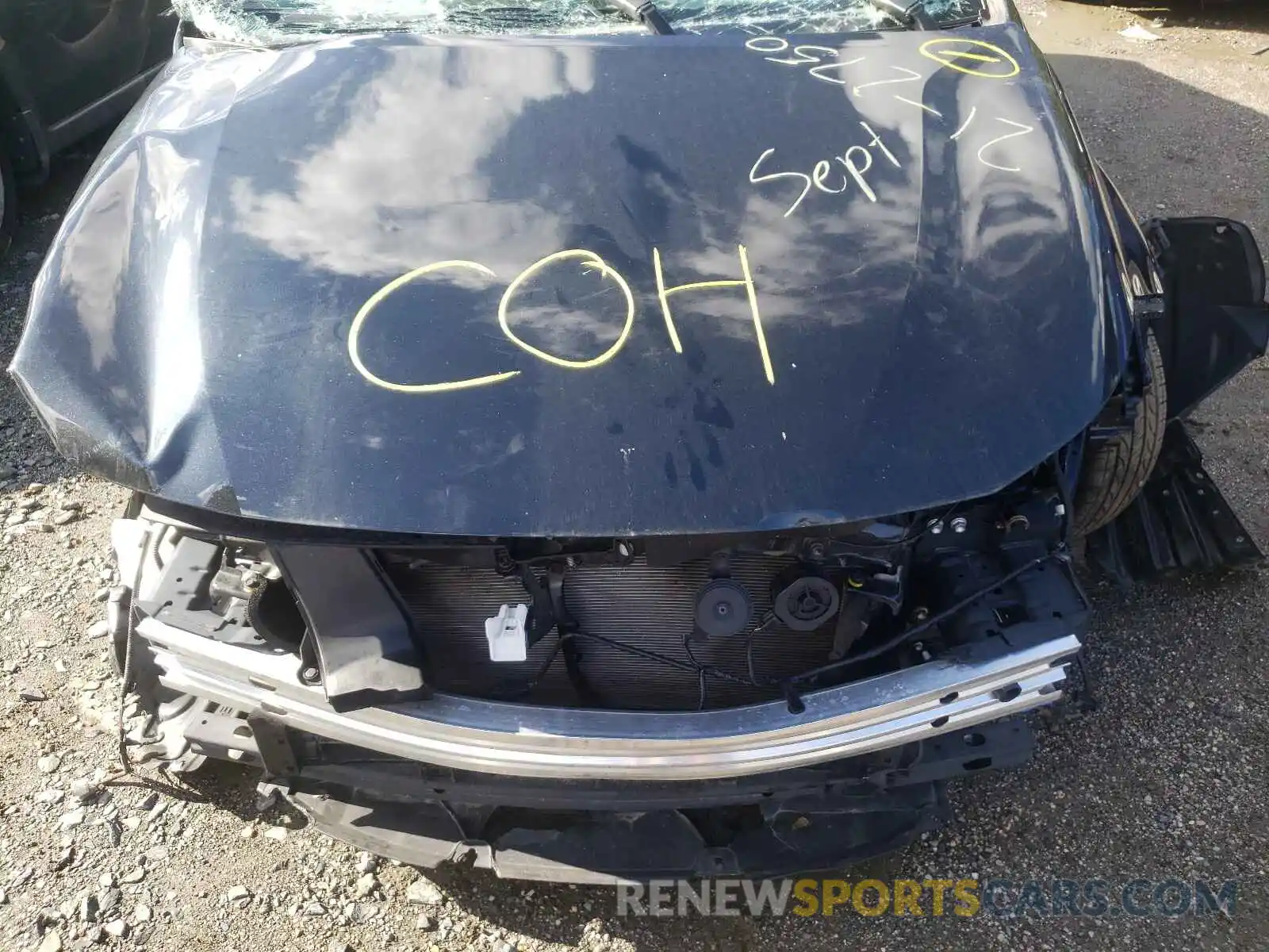 7 Photograph of a damaged car JTDEAMDE3MJ023093 TOYOTA COROLLA 2021