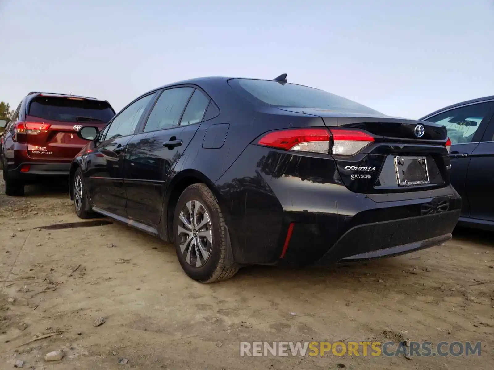 3 Photograph of a damaged car JTDEAMDE3MJ028259 TOYOTA COROLLA 2021