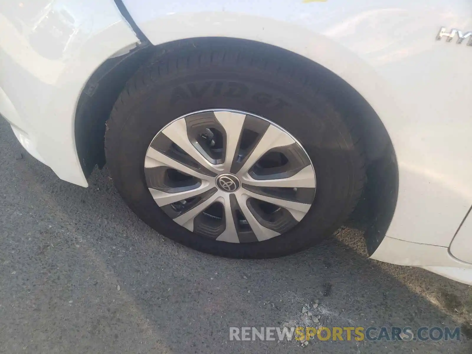 9 Photograph of a damaged car JTDEAMDE3MJ029332 TOYOTA COROLLA 2021