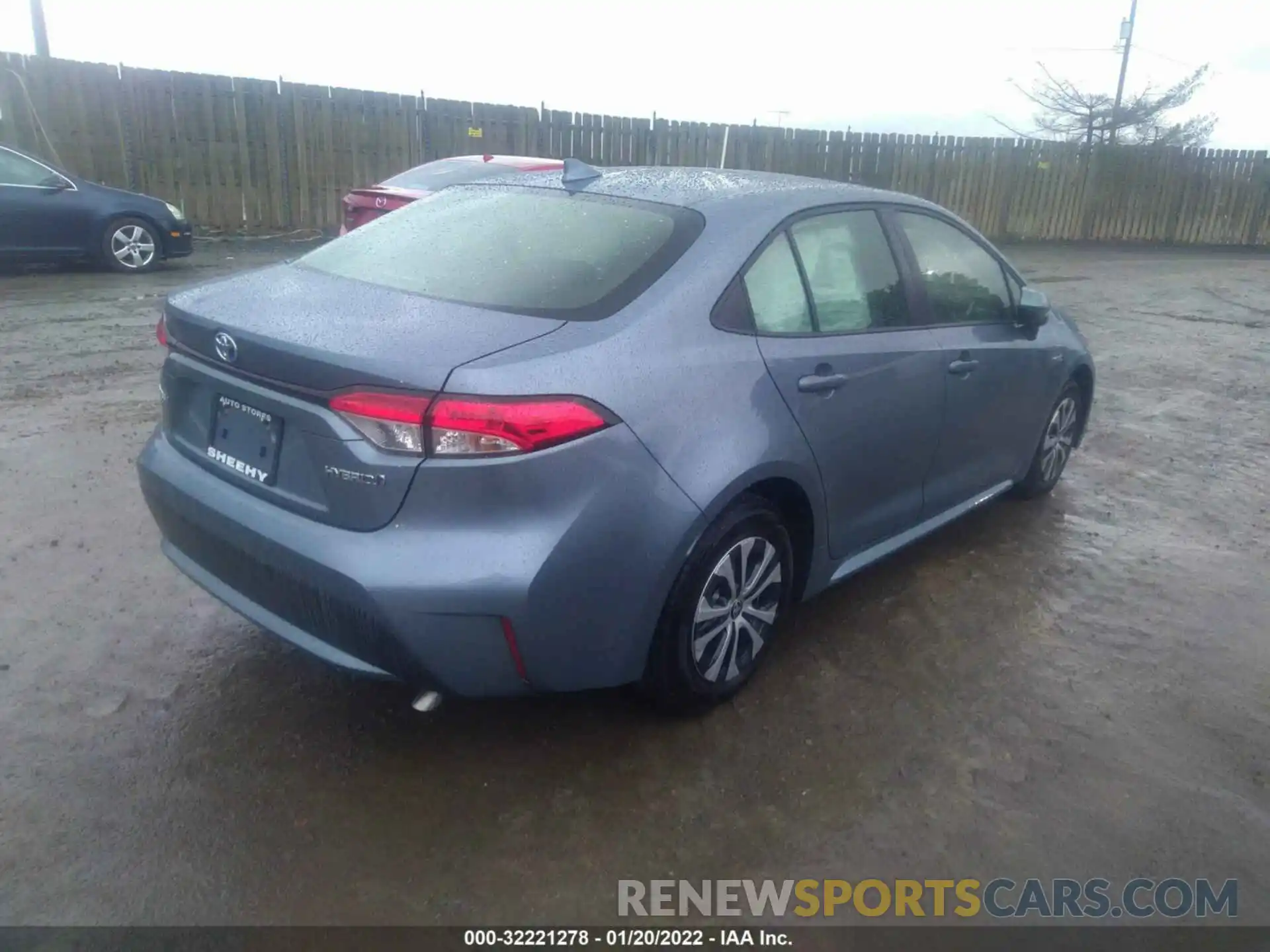 4 Photograph of a damaged car JTDEAMDE3MJ031887 TOYOTA COROLLA 2021