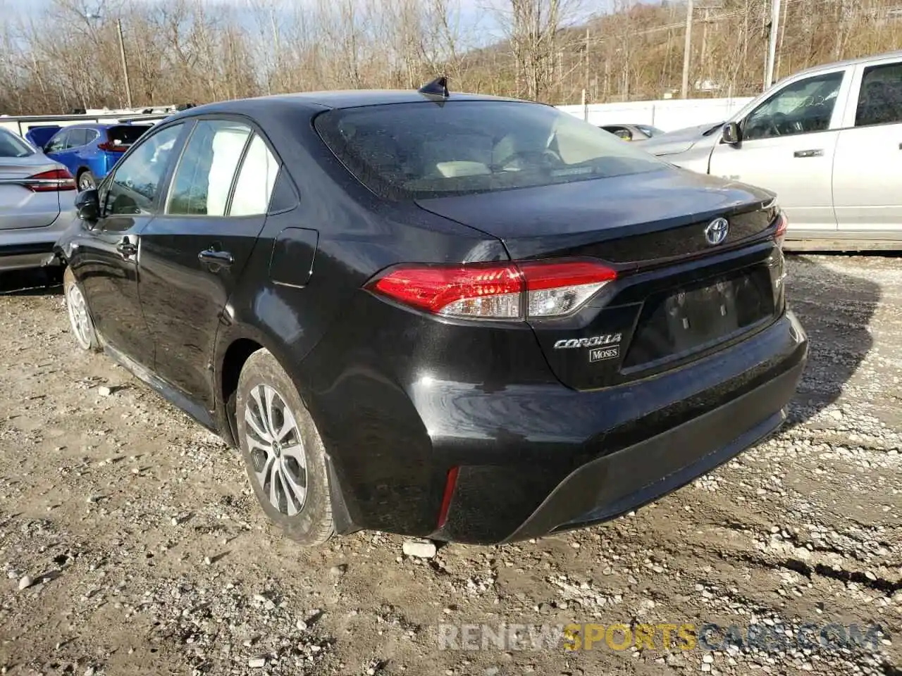 3 Photograph of a damaged car JTDEAMDE3MJ034448 TOYOTA COROLLA 2021