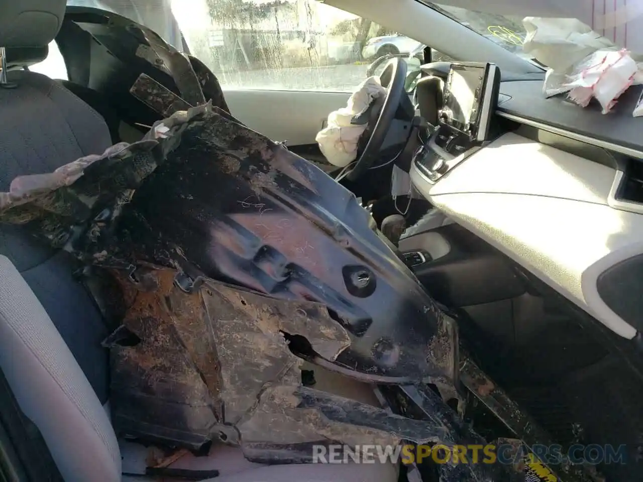 5 Photograph of a damaged car JTDEAMDE3MJ034448 TOYOTA COROLLA 2021