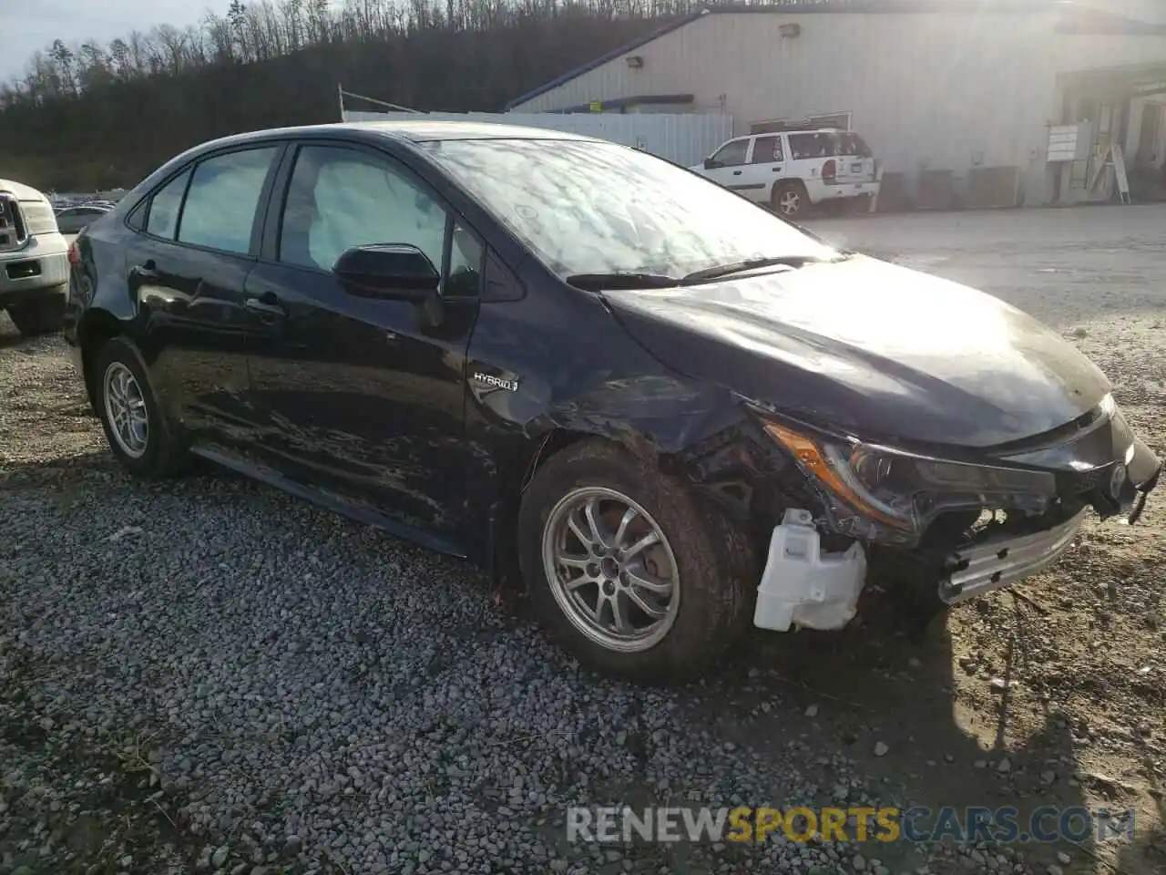 9 Photograph of a damaged car JTDEAMDE3MJ034448 TOYOTA COROLLA 2021