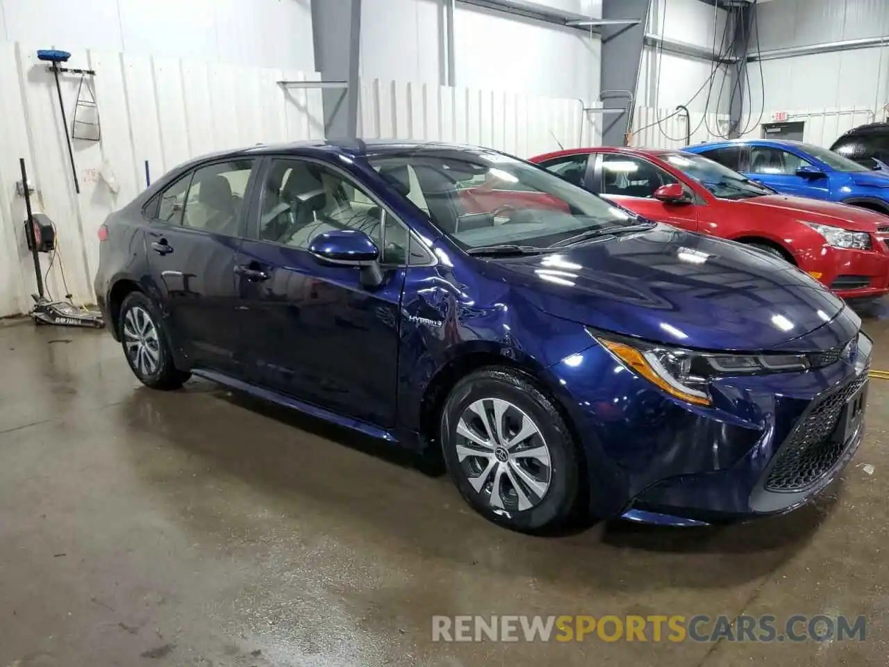 4 Photograph of a damaged car JTDEAMDE4MJ003712 TOYOTA COROLLA 2021