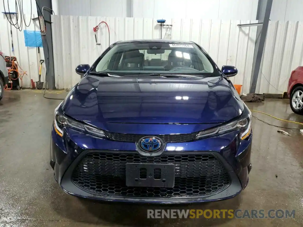 5 Photograph of a damaged car JTDEAMDE4MJ003712 TOYOTA COROLLA 2021