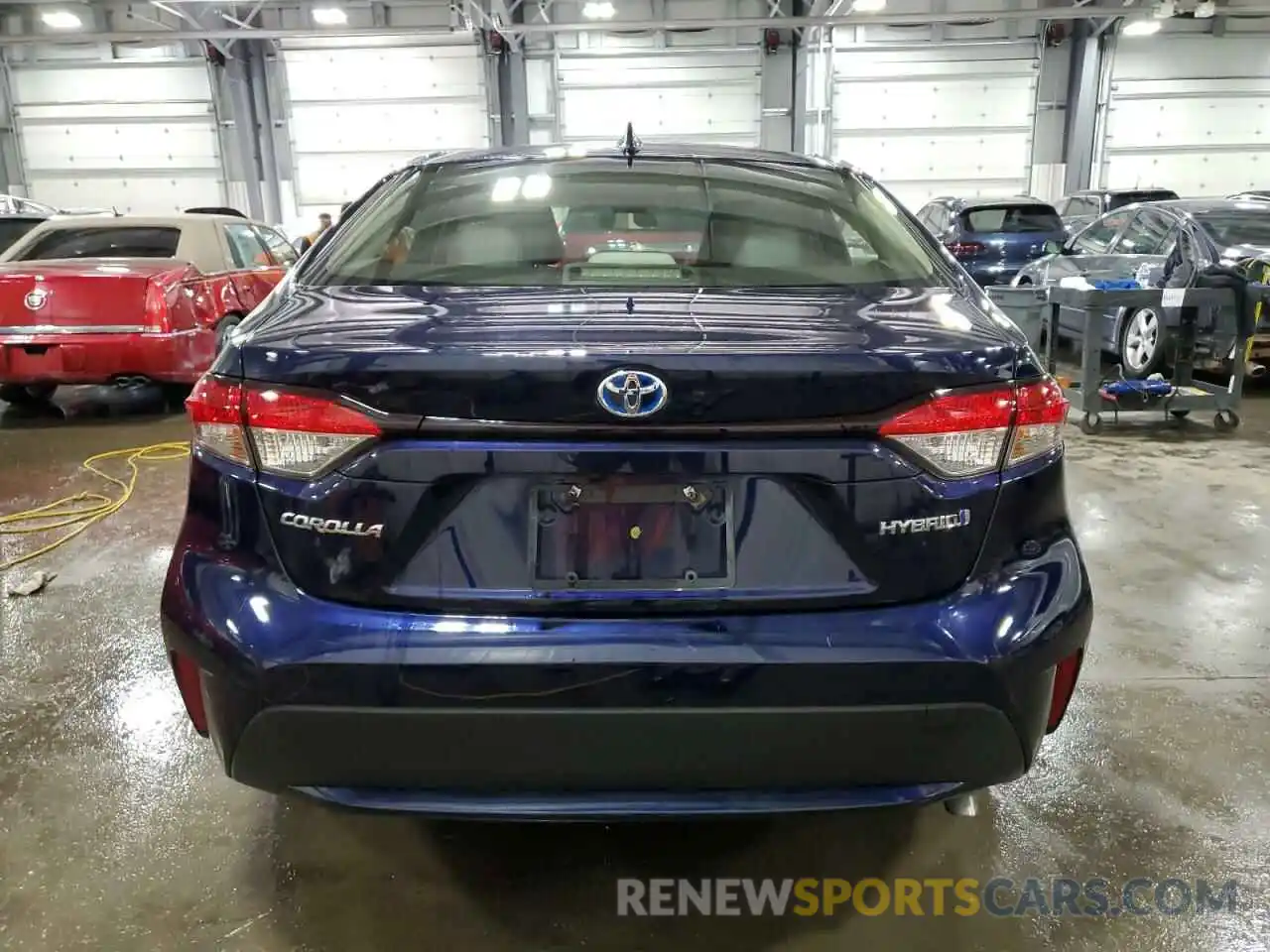 6 Photograph of a damaged car JTDEAMDE4MJ003712 TOYOTA COROLLA 2021