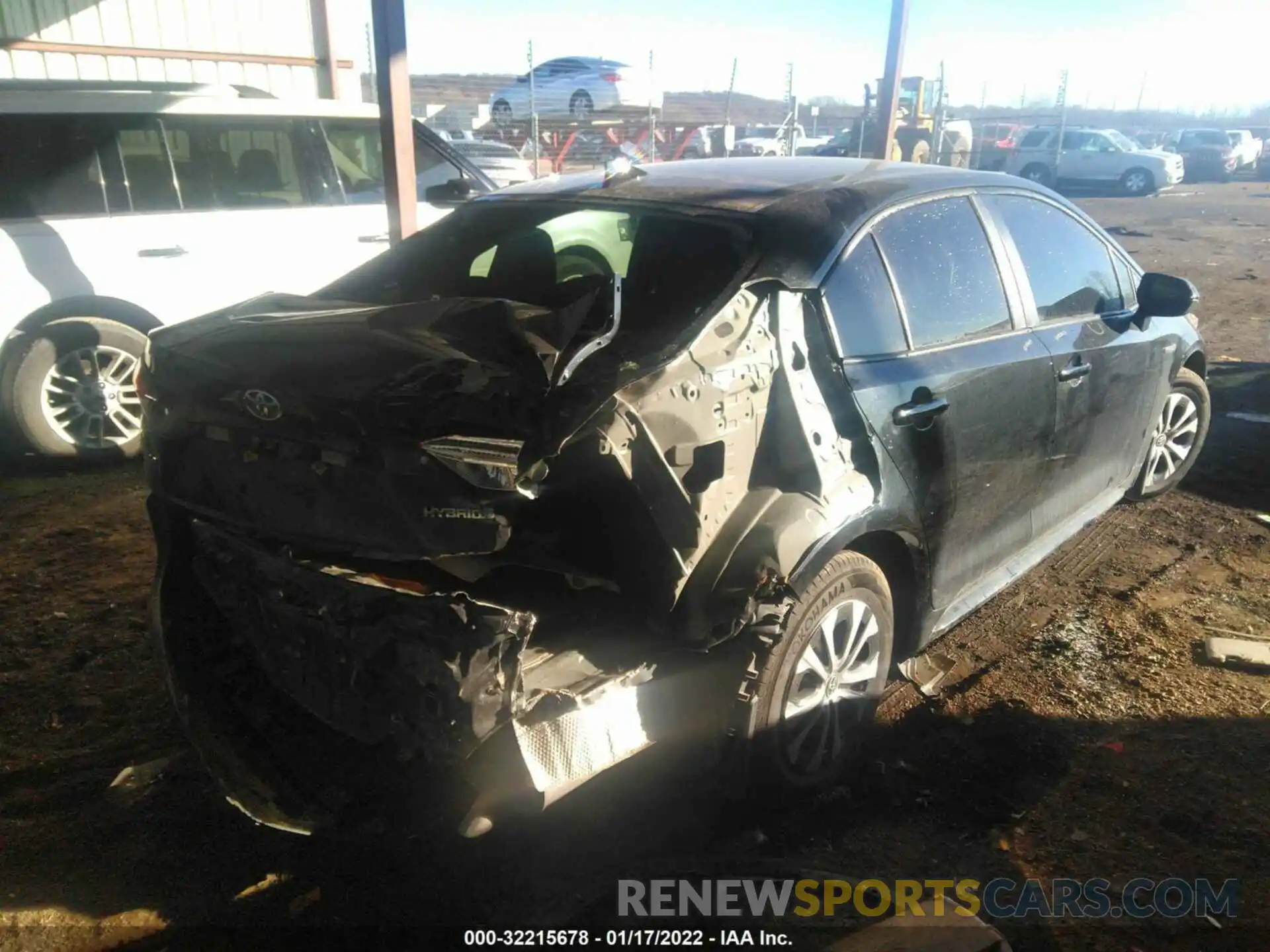 6 Photograph of a damaged car JTDEAMDE4MJ004388 TOYOTA COROLLA 2021