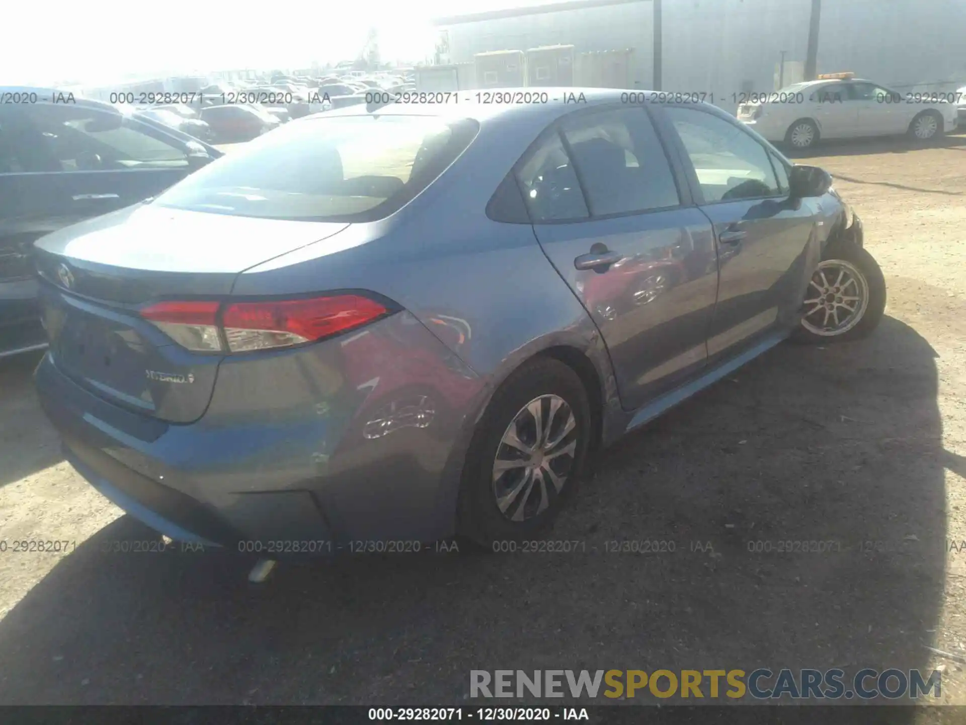 4 Photograph of a damaged car JTDEAMDE4MJ007999 TOYOTA COROLLA 2021