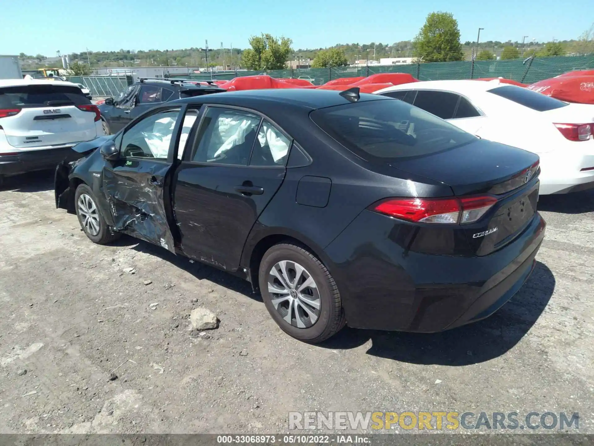 3 Photograph of a damaged car JTDEAMDE4MJ010093 TOYOTA COROLLA 2021