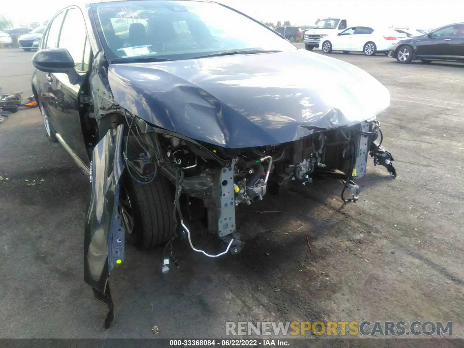 6 Photograph of a damaged car JTDEAMDE4MJ012040 TOYOTA COROLLA 2021