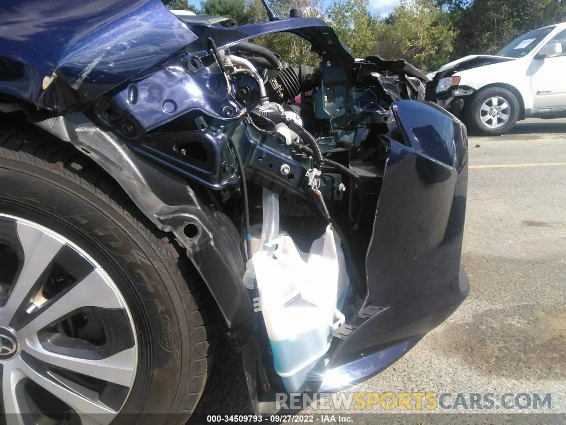 6 Photograph of a damaged car JTDEAMDE4MJ015696 TOYOTA COROLLA 2021