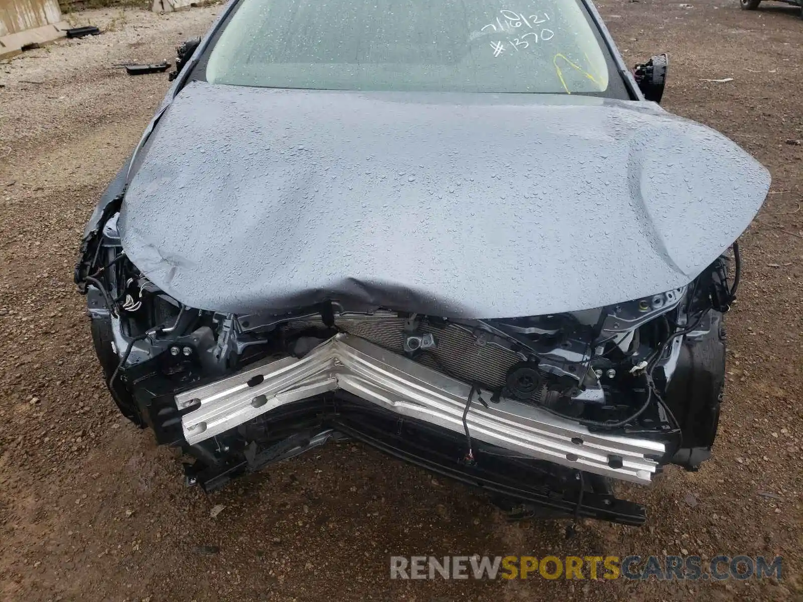 7 Photograph of a damaged car JTDEAMDE4MJ027315 TOYOTA COROLLA 2021