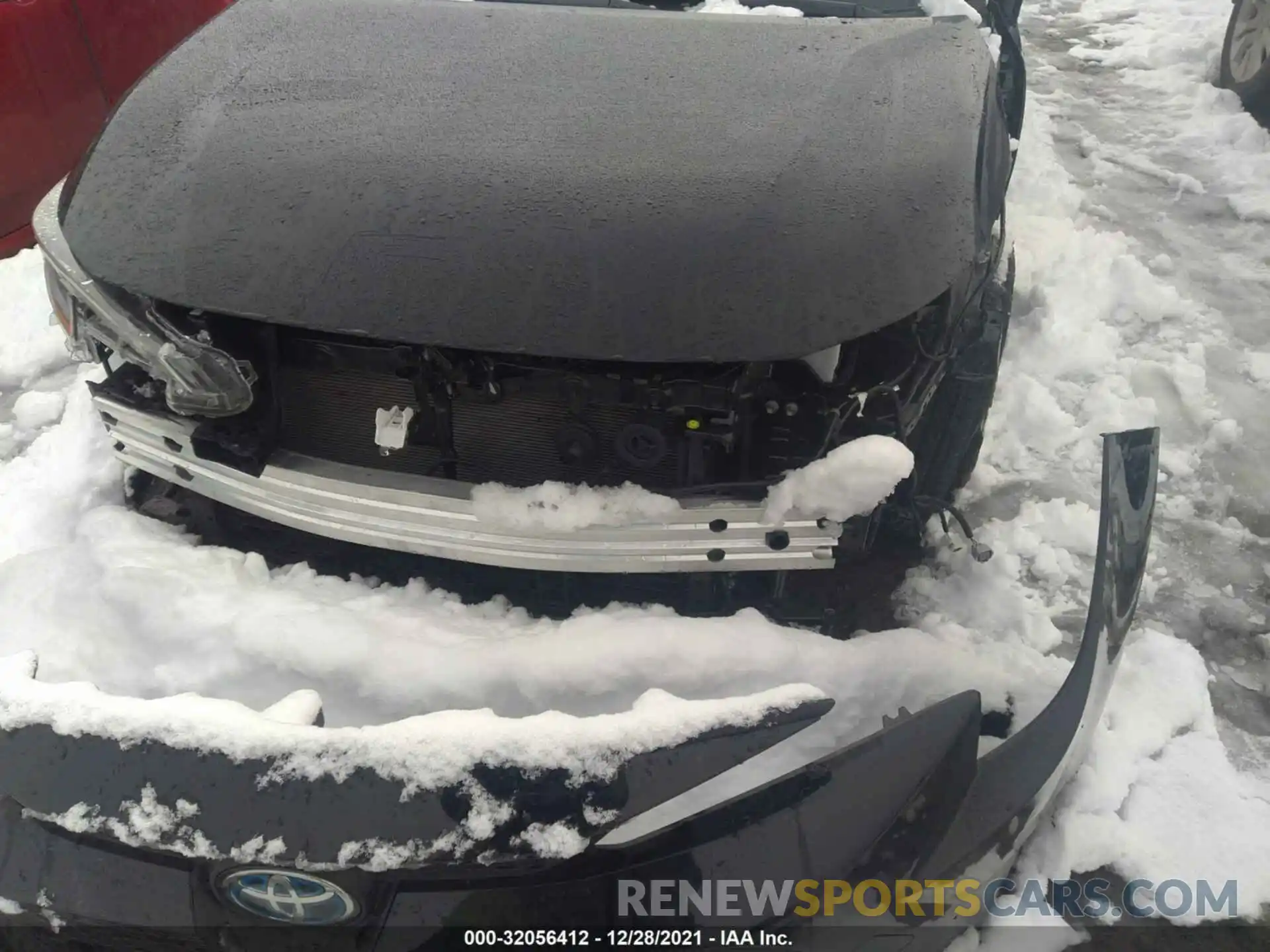 6 Photograph of a damaged car JTDEAMDE4MJ033924 TOYOTA COROLLA 2021