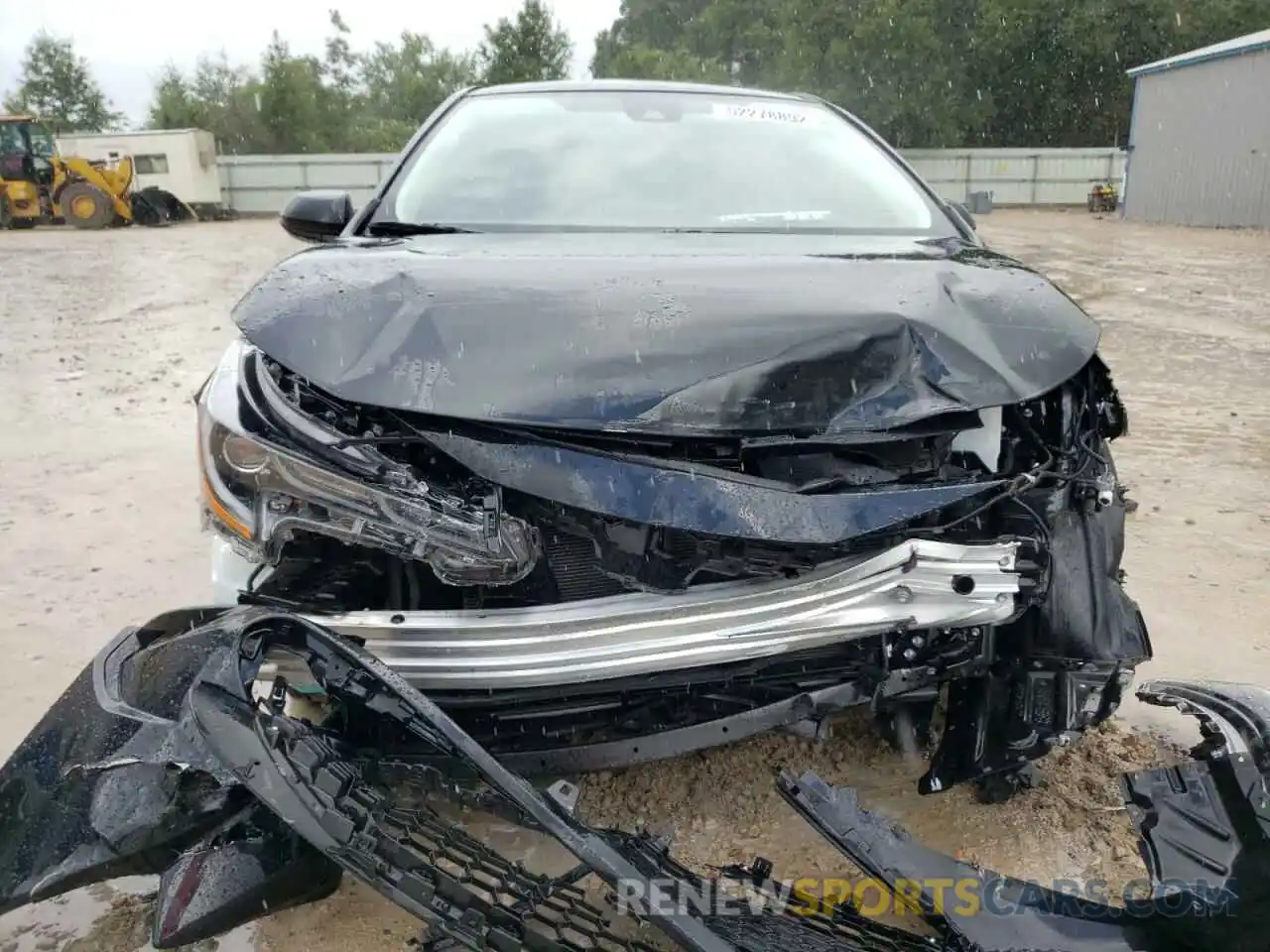 9 Photograph of a damaged car JTDEAMDE4MJ033955 TOYOTA COROLLA 2021