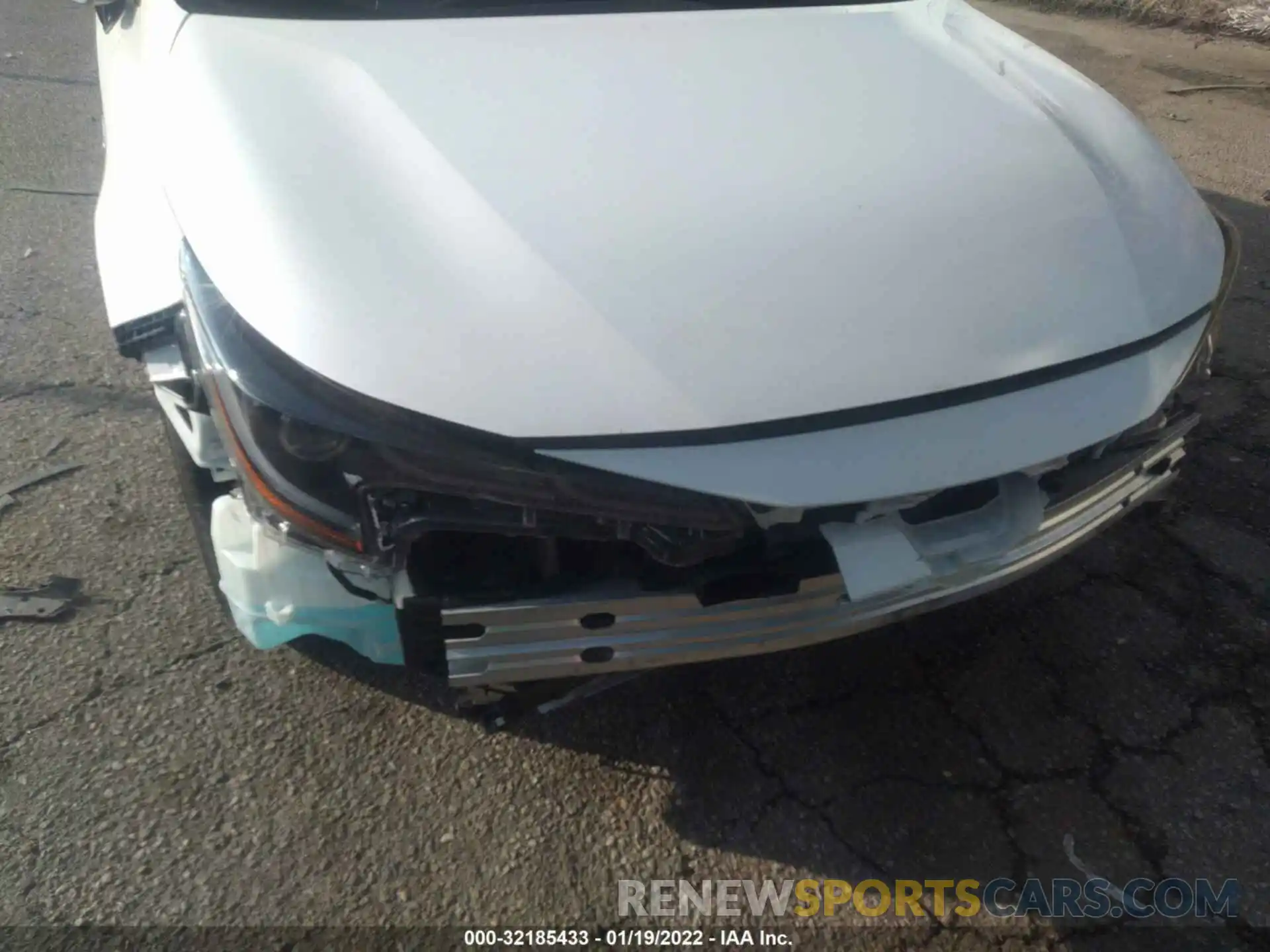 6 Photograph of a damaged car JTDEAMDE5MJ000320 TOYOTA COROLLA 2021