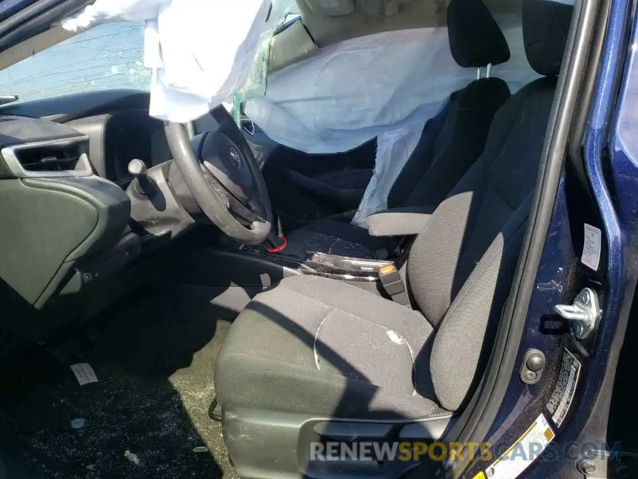 5 Photograph of a damaged car JTDEAMDE5MJ004058 TOYOTA COROLLA 2021