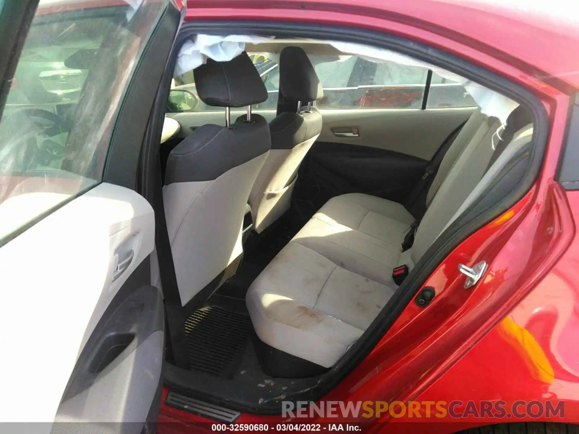 8 Photograph of a damaged car JTDEAMDE5MJ004190 TOYOTA COROLLA 2021