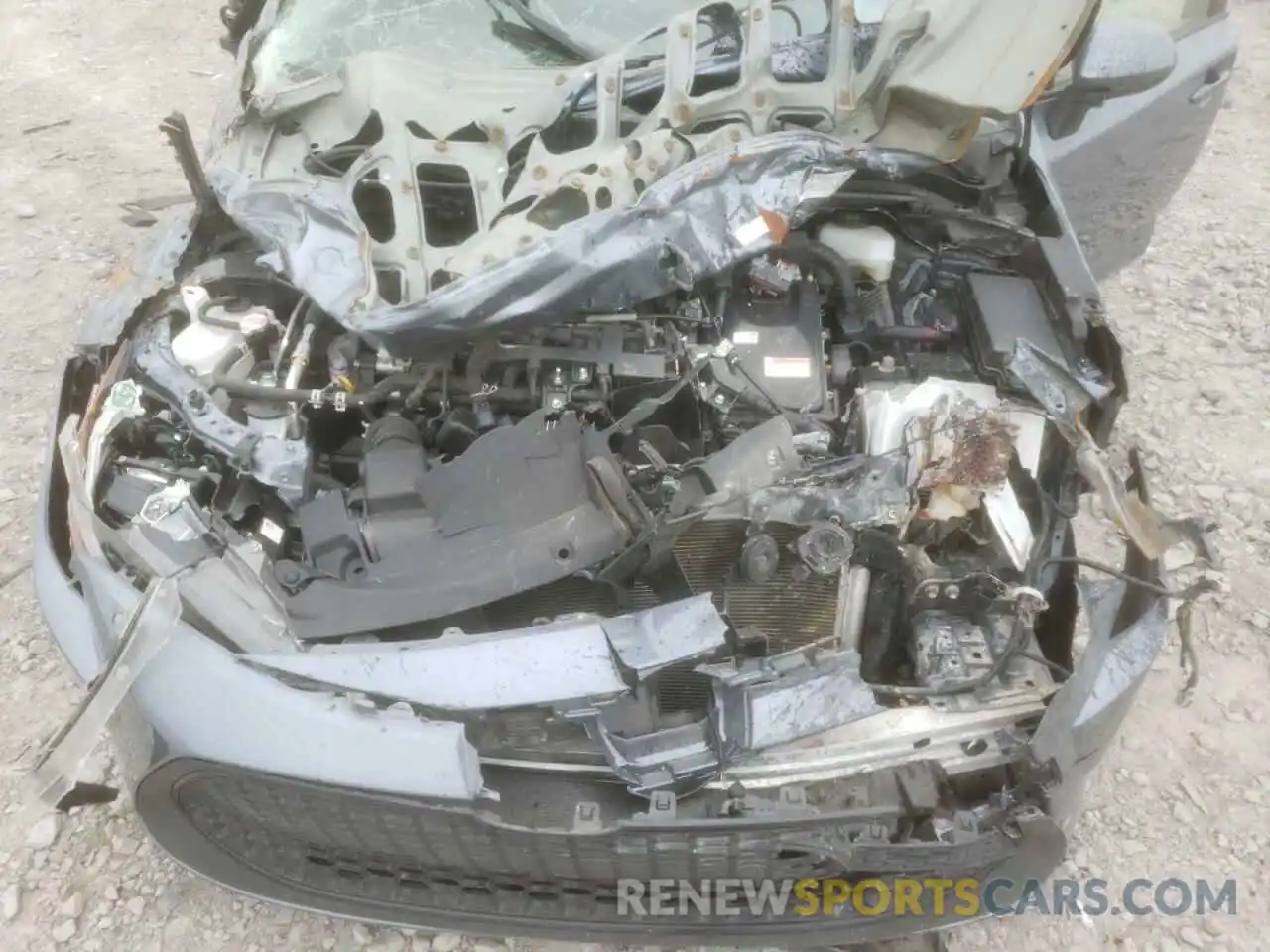 7 Photograph of a damaged car JTDEAMDE5MJ005002 TOYOTA COROLLA 2021