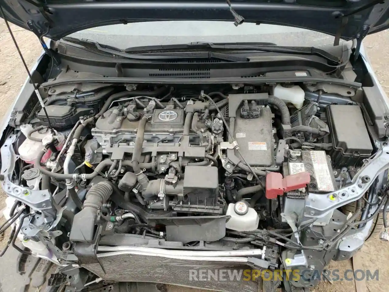 7 Photograph of a damaged car JTDEAMDE5MJ007154 TOYOTA COROLLA 2021