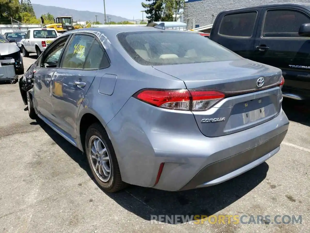 3 Photograph of a damaged car JTDEAMDE5MJ010328 TOYOTA COROLLA 2021