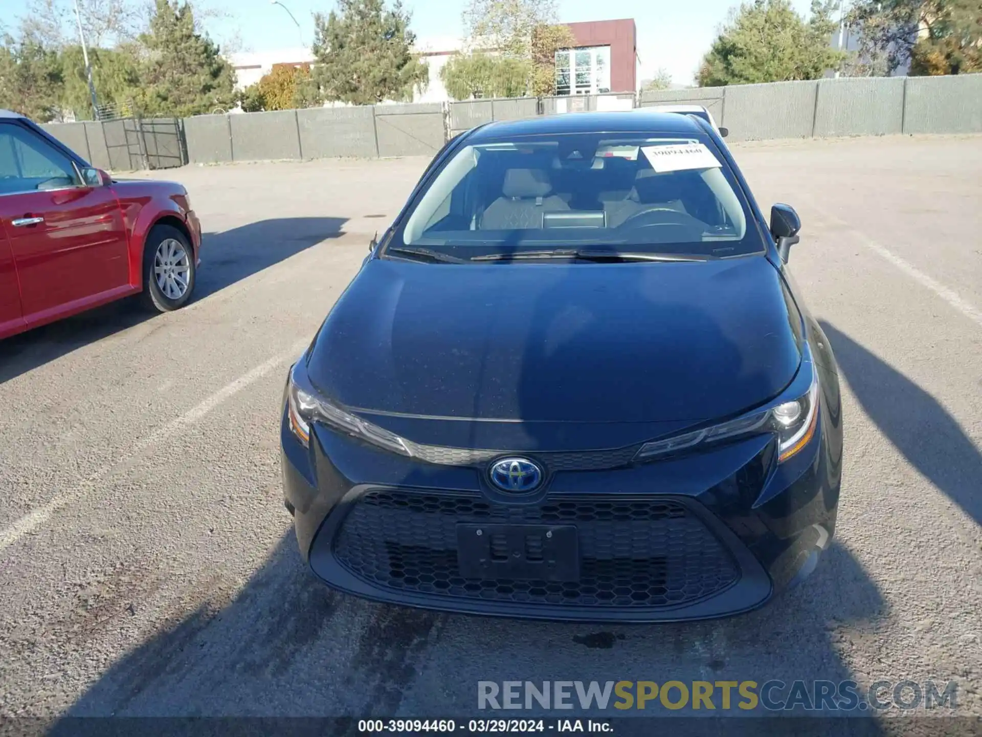 13 Photograph of a damaged car JTDEAMDE5MJ013178 TOYOTA COROLLA 2021