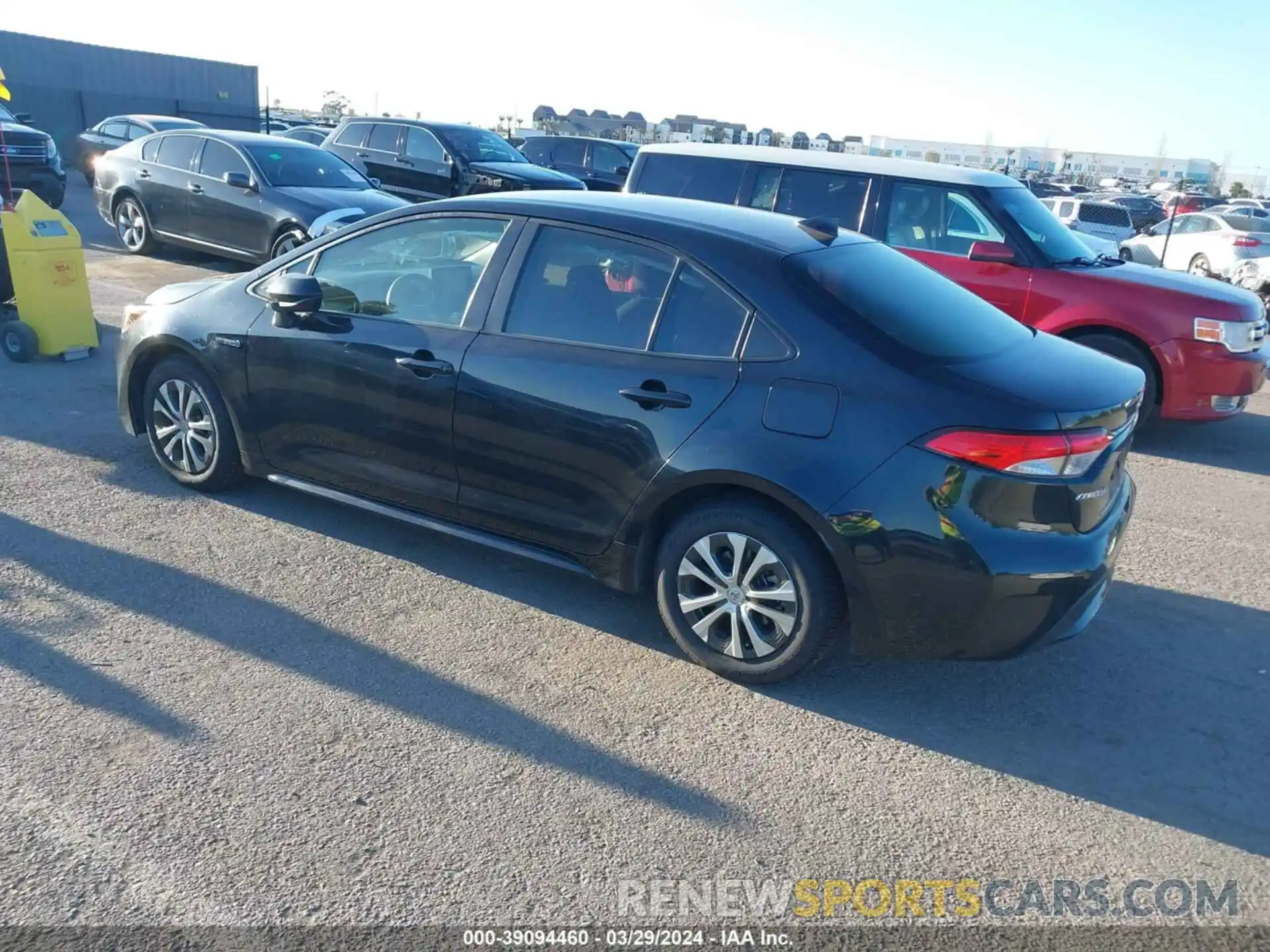 3 Photograph of a damaged car JTDEAMDE5MJ013178 TOYOTA COROLLA 2021