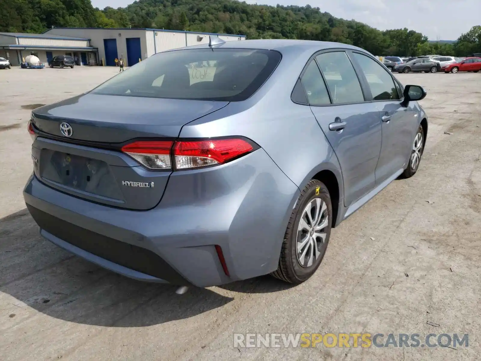 4 Photograph of a damaged car JTDEAMDE5MJ023869 TOYOTA COROLLA 2021