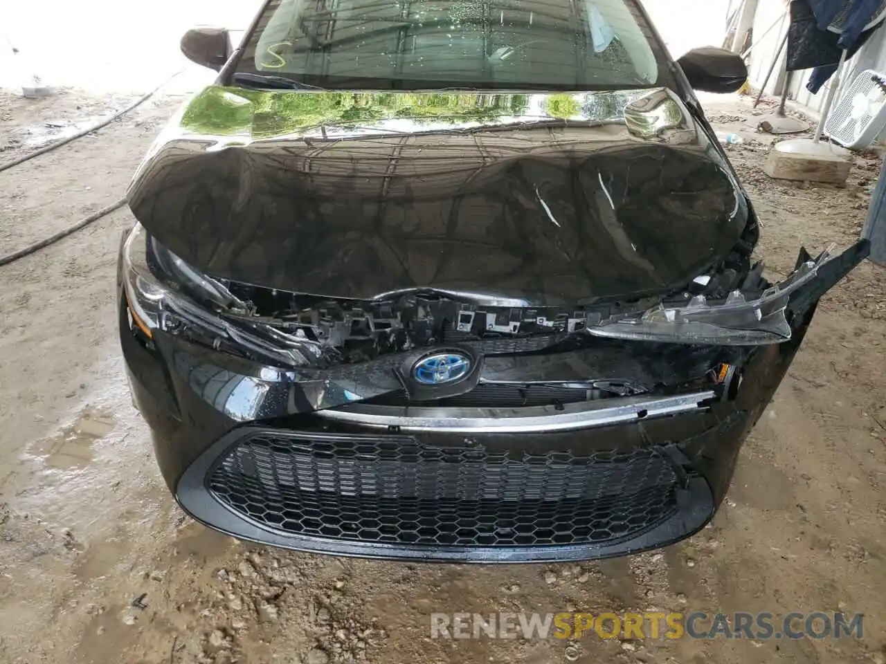 9 Photograph of a damaged car JTDEAMDE5MJ025895 TOYOTA COROLLA 2021