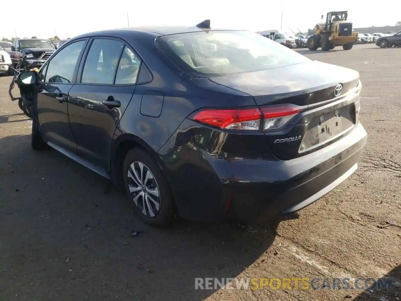 3 Photograph of a damaged car JTDEAMDE5MJ029140 TOYOTA COROLLA 2021