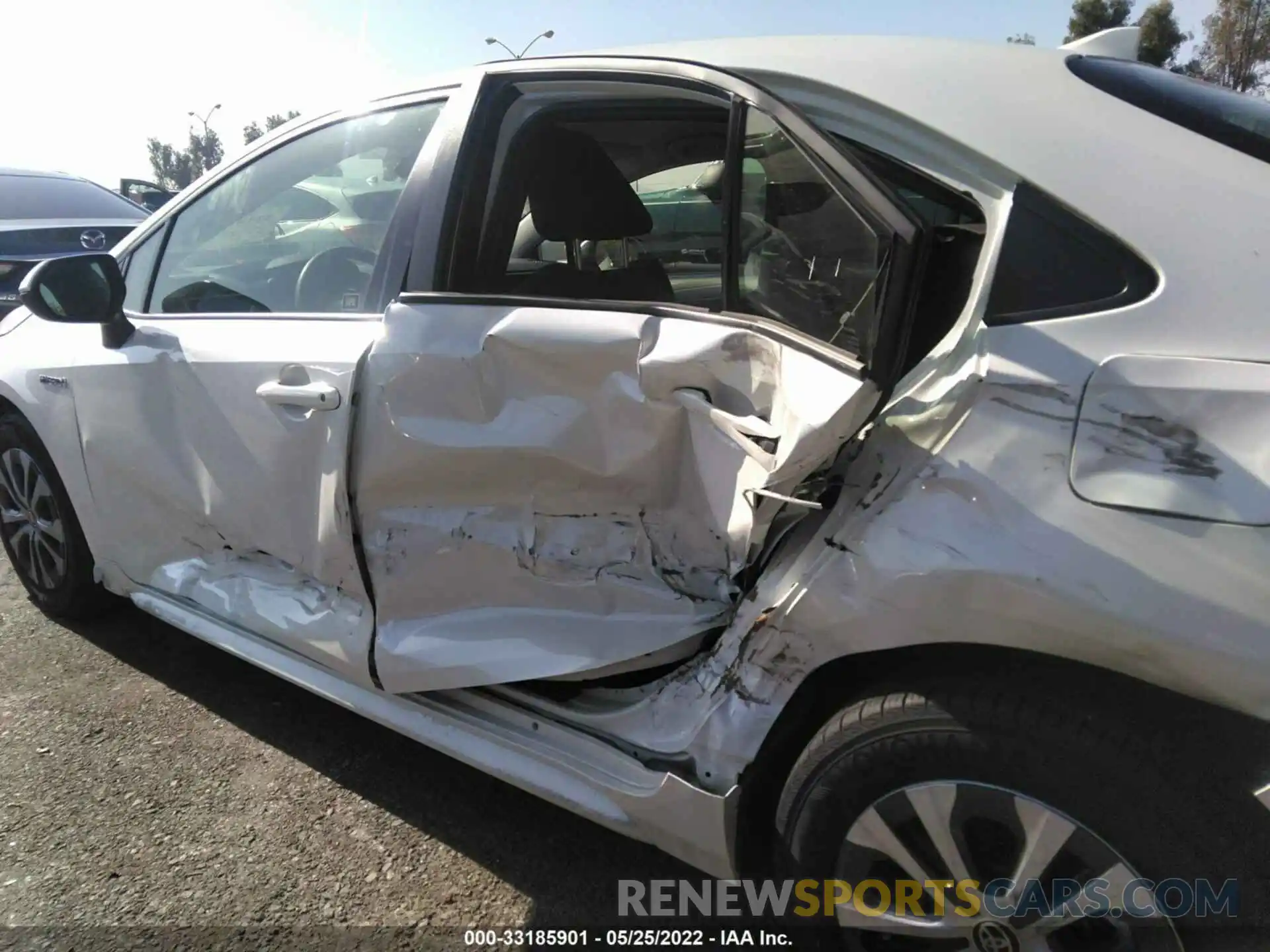 6 Photograph of a damaged car JTDEAMDE5MJ031261 TOYOTA COROLLA 2021