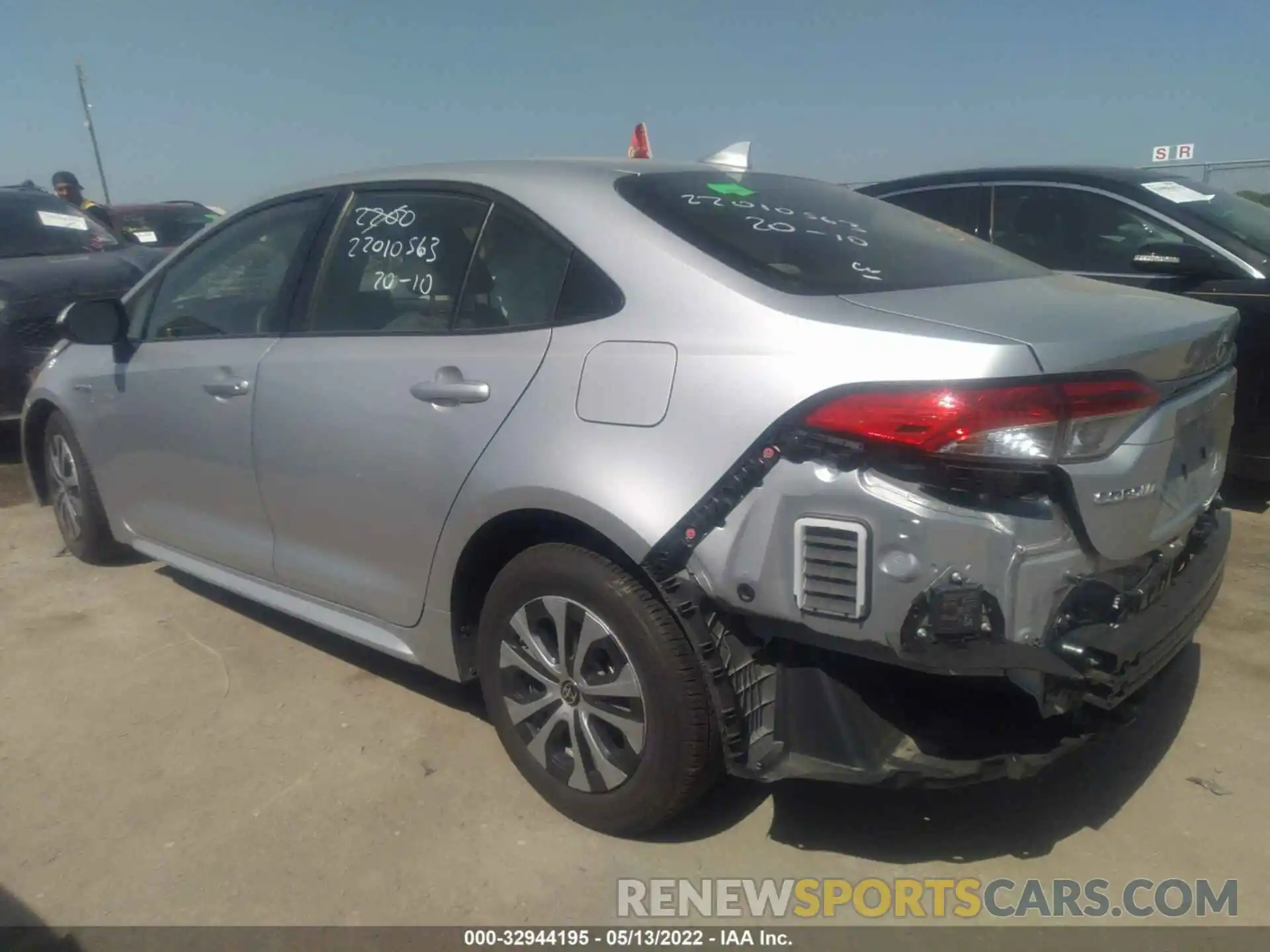 3 Photograph of a damaged car JTDEAMDE6MJ000665 TOYOTA COROLLA 2021