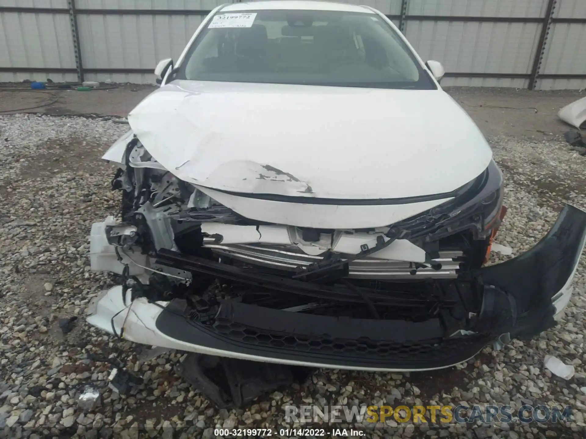 6 Photograph of a damaged car JTDEAMDE6MJ004442 TOYOTA COROLLA 2021