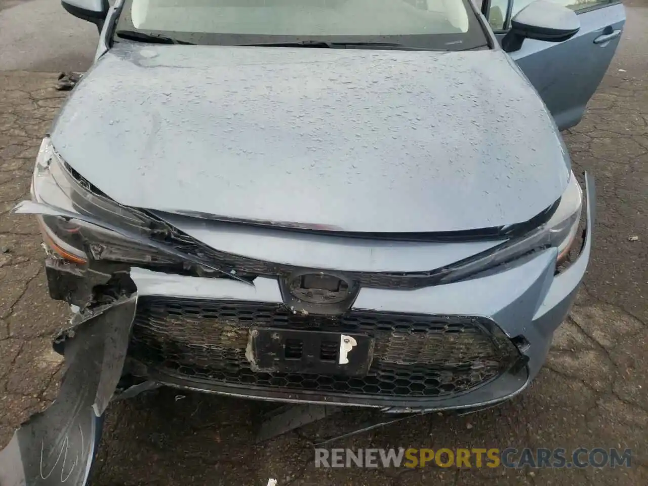 7 Photograph of a damaged car JTDEAMDE6MJ006076 TOYOTA COROLLA 2021