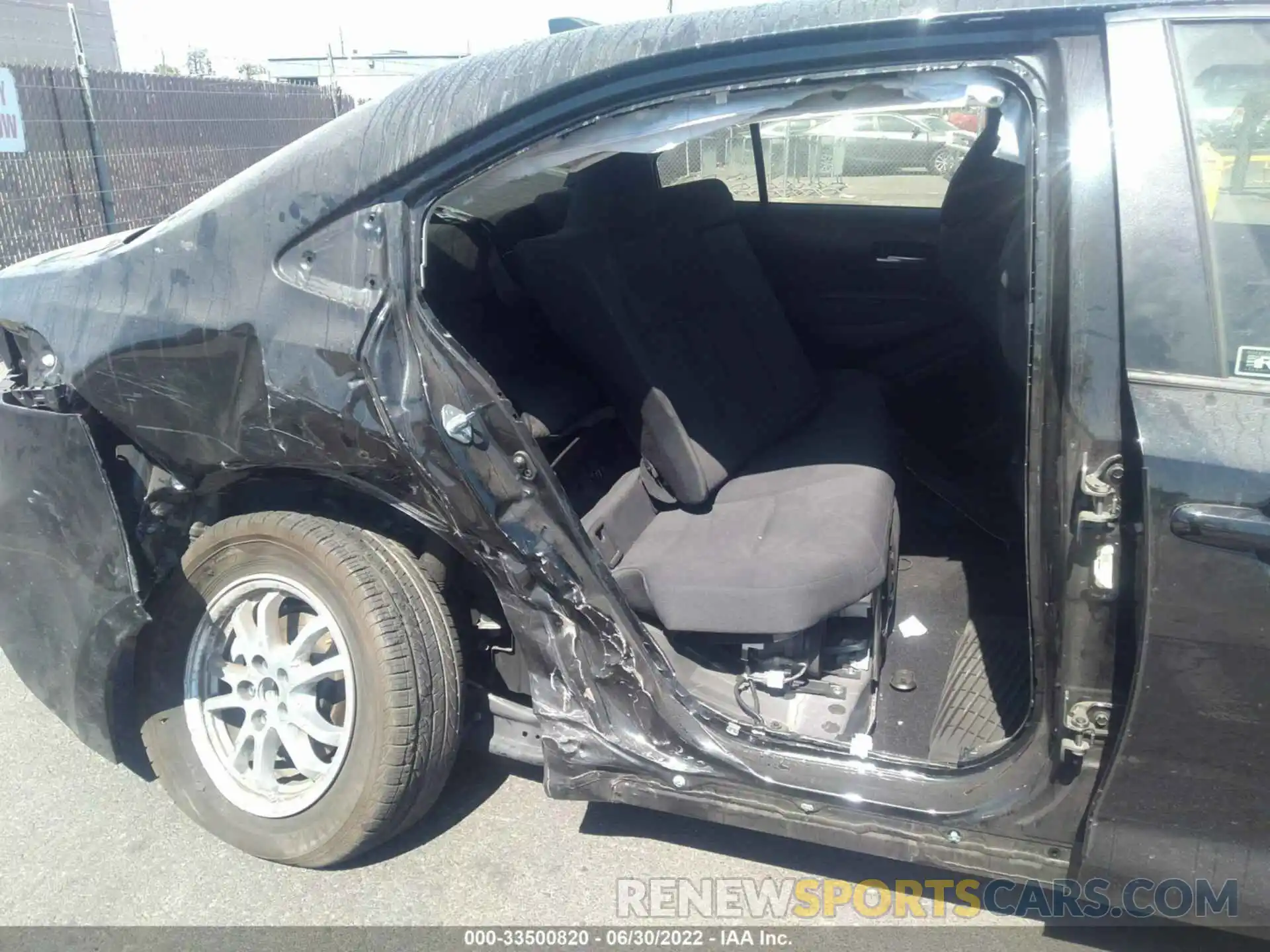 6 Photograph of a damaged car JTDEAMDE6MJ006918 TOYOTA COROLLA 2021