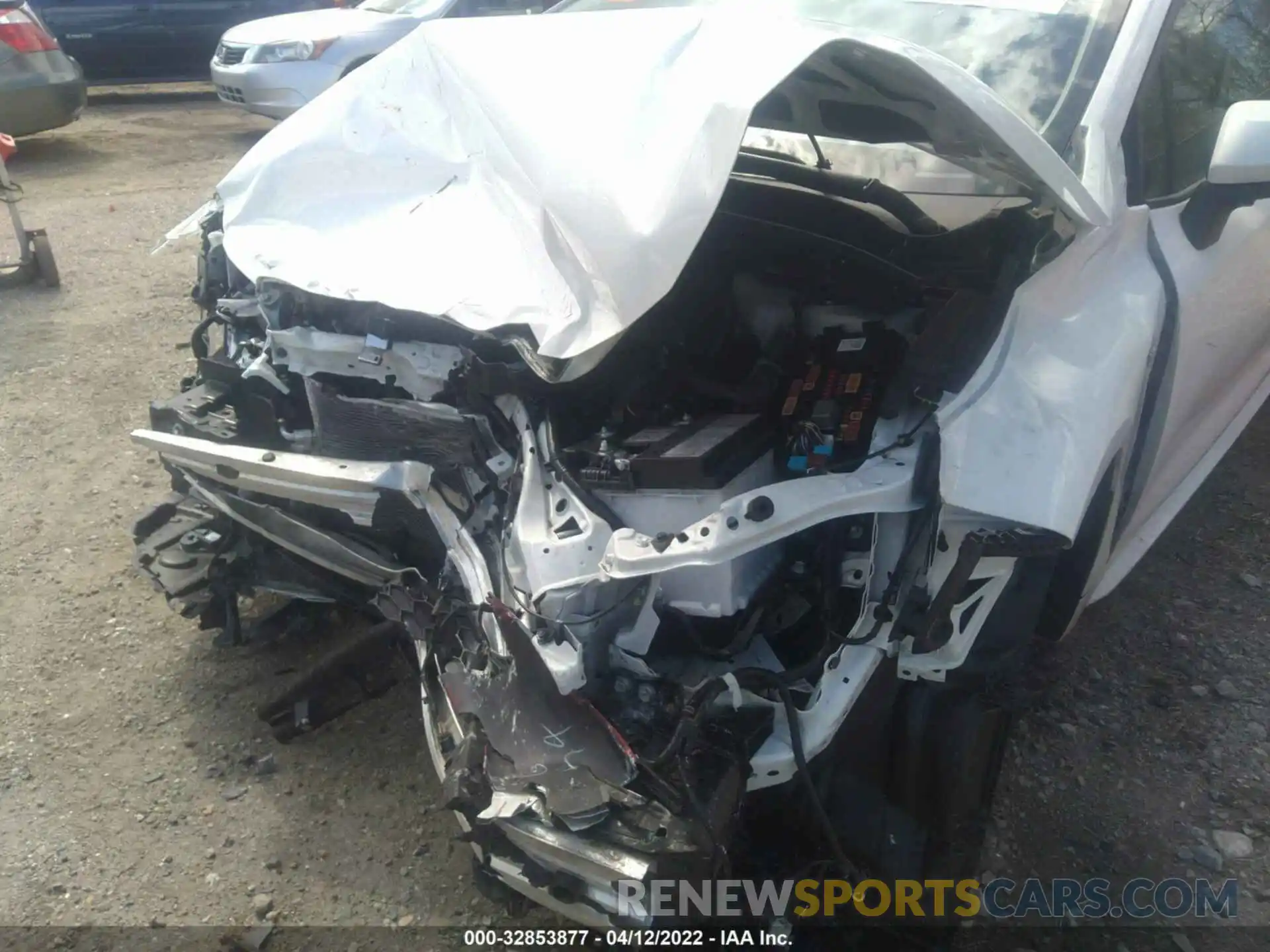 6 Photograph of a damaged car JTDEAMDE6MJ026005 TOYOTA COROLLA 2021