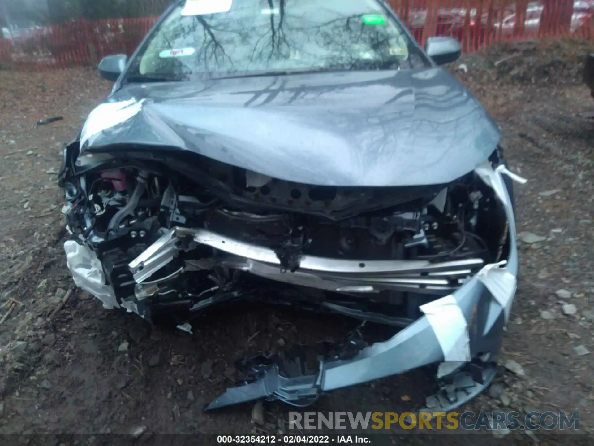 6 Photograph of a damaged car JTDEAMDE6MJ027915 TOYOTA COROLLA 2021