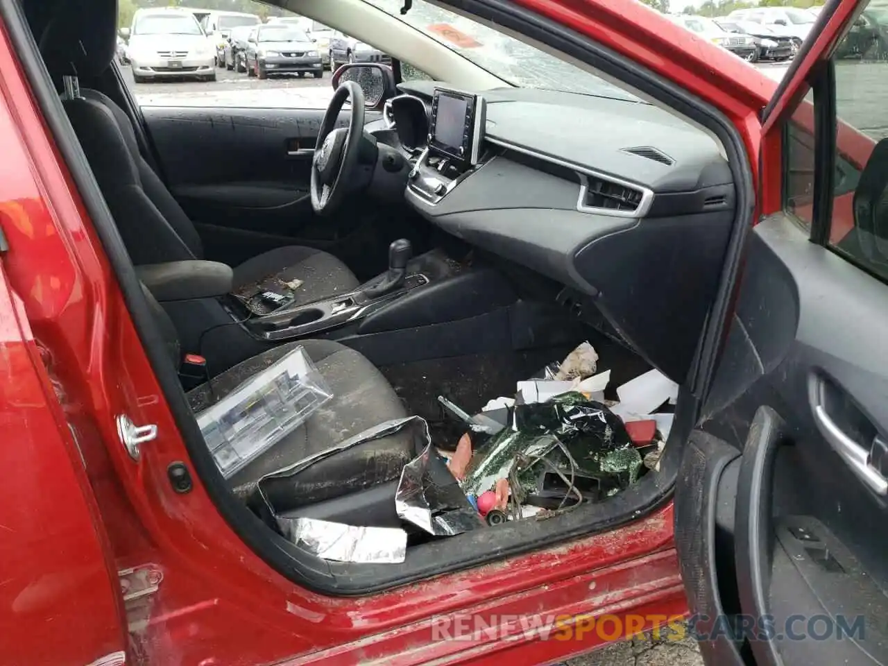 5 Photograph of a damaged car JTDEAMDE7MJ001016 TOYOTA COROLLA 2021