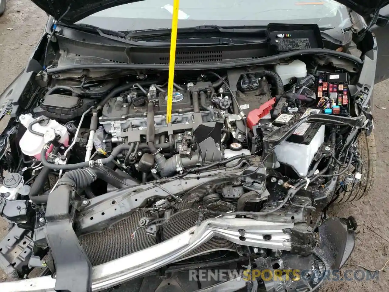 7 Photograph of a damaged car JTDEAMDE7MJ004031 TOYOTA COROLLA 2021