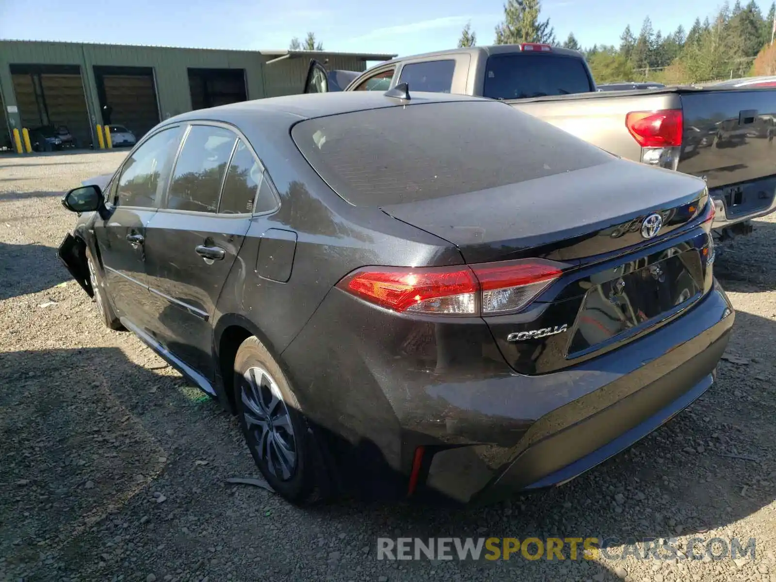 3 Photograph of a damaged car JTDEAMDE7MJ005387 TOYOTA COROLLA 2021