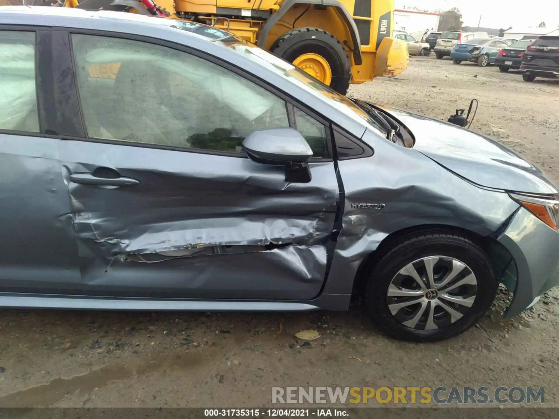 6 Photograph of a damaged car JTDEAMDE7MJ006426 TOYOTA COROLLA 2021