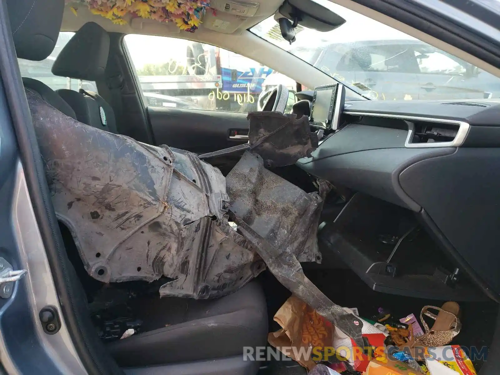 5 Photograph of a damaged car JTDEAMDE7MJ007396 TOYOTA COROLLA 2021