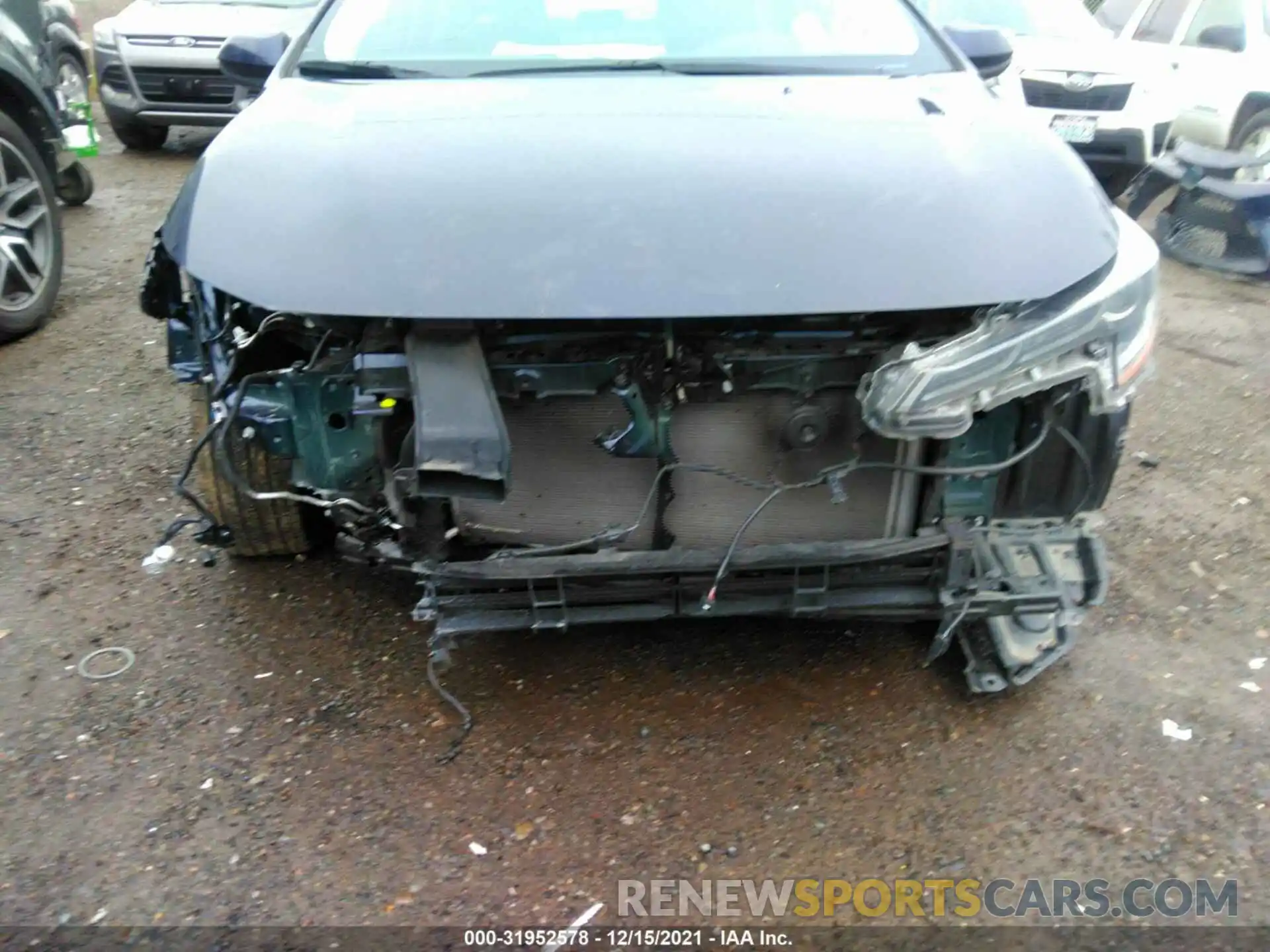 6 Photograph of a damaged car JTDEAMDE7MJ008838 TOYOTA COROLLA 2021