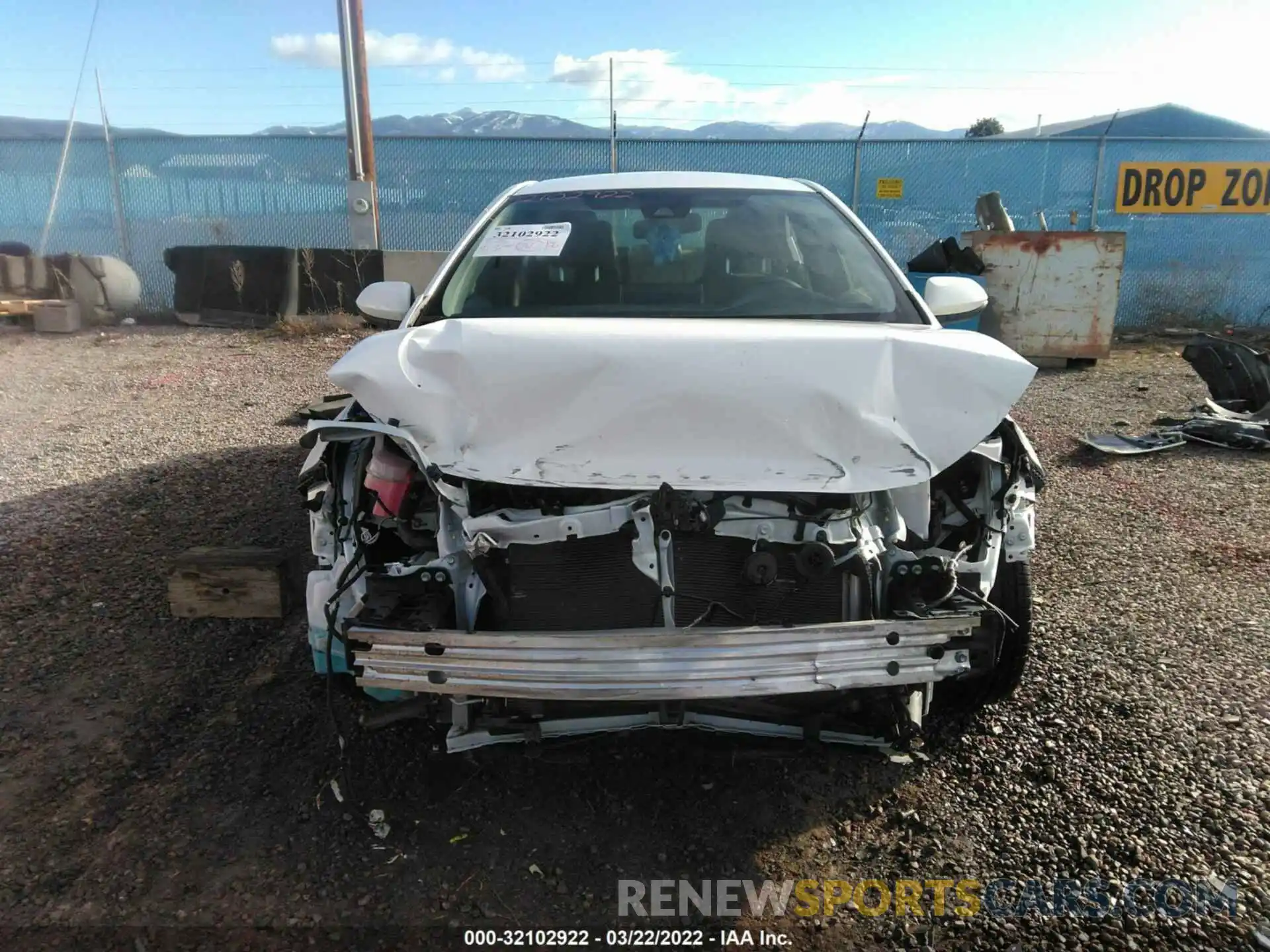 6 Photograph of a damaged car JTDEAMDE7MJ008953 TOYOTA COROLLA 2021