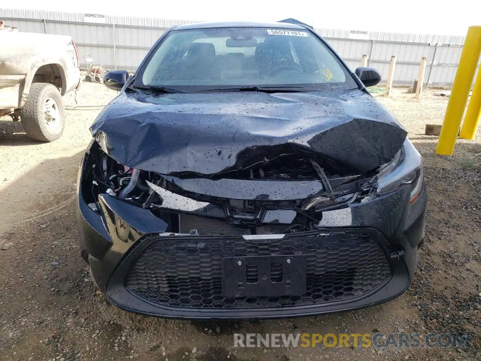 9 Photograph of a damaged car JTDEAMDE7MJ011626 TOYOTA COROLLA 2021